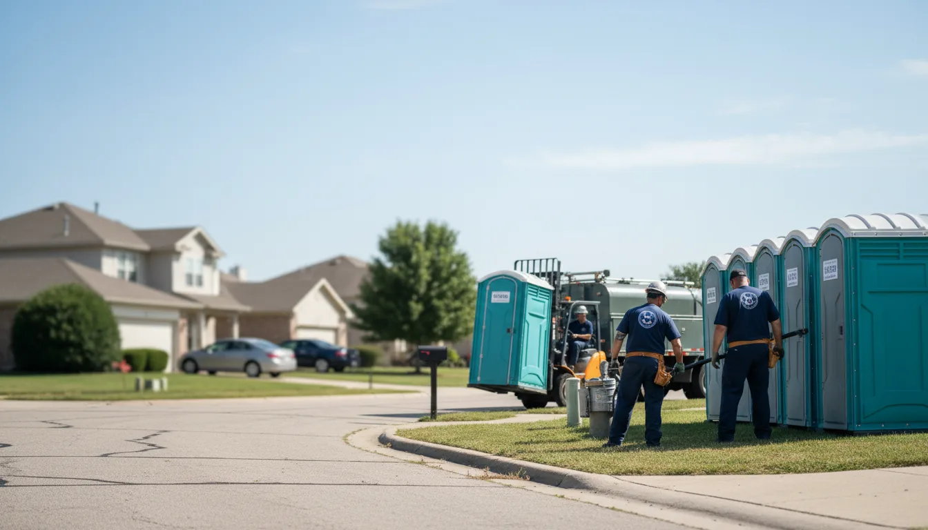Porta Potty Rental in Burkett, TX near me
